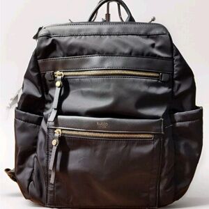 Tutilo New York Black Nylon Backpack